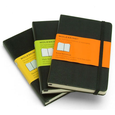 MOLESKINE JOURNALS A5 and A6