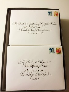 Our Wedding Calligrapher