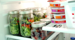 Cleaning and Organizing the Fridge