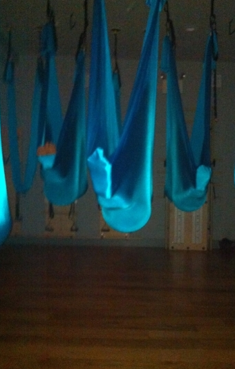 My First Aerial Yoga Experience