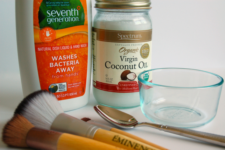 Clean Your Makeup Brushes Naturally