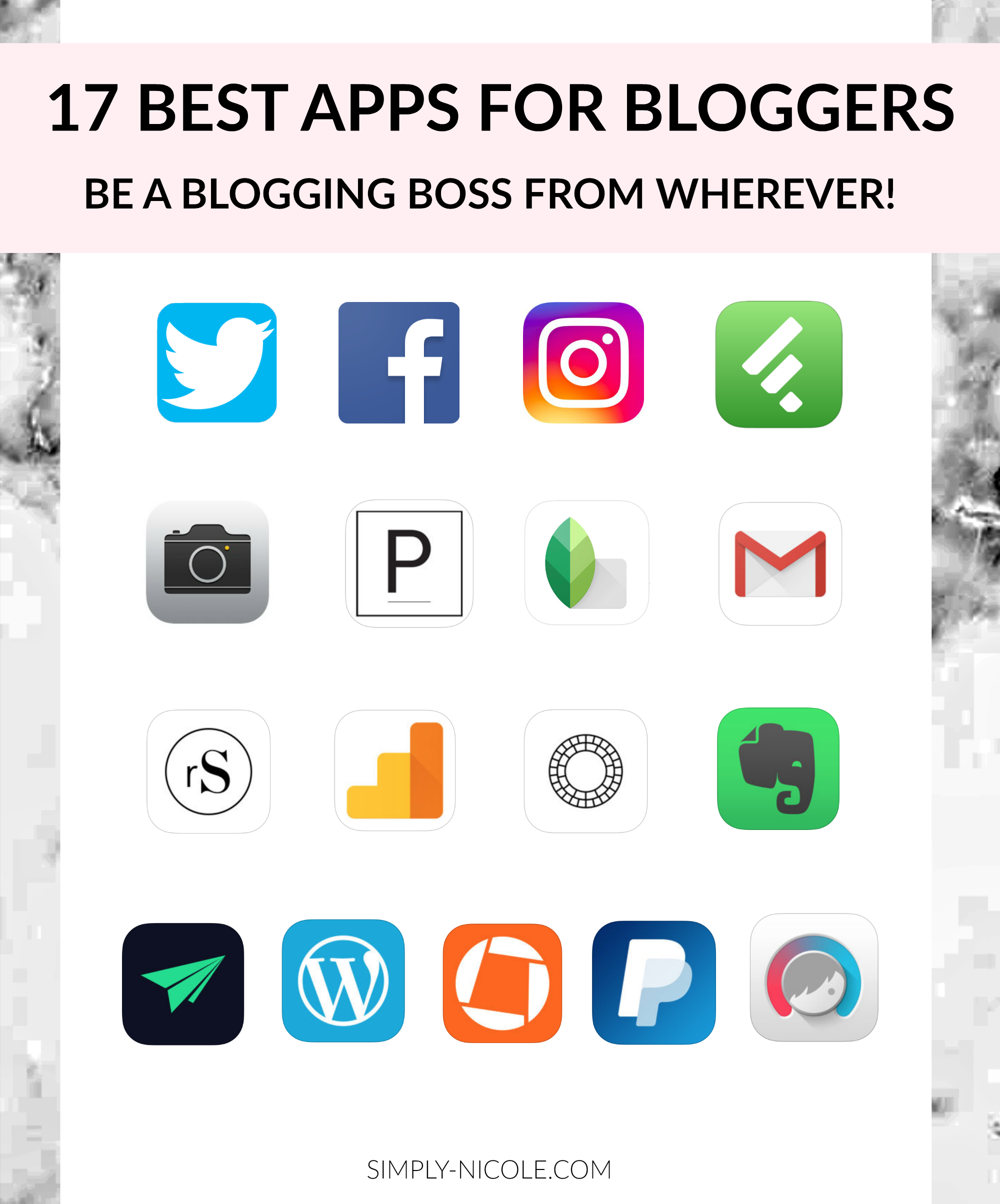 The 17 Best Apps for Bloggers Be a Blogging Boss from Wherever